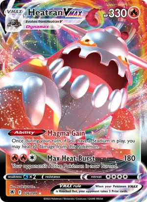 Heatran Vmax 26/189