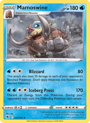 Mamoswine 33/189