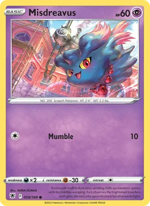 Misdreavus 58/189