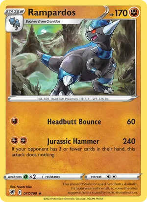 Rampardos 77/189