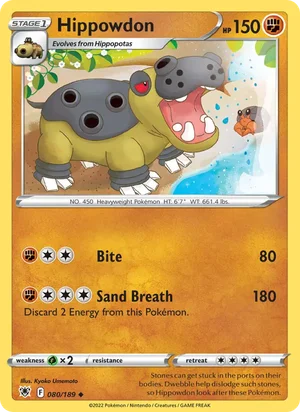 Hippowdon 80/189