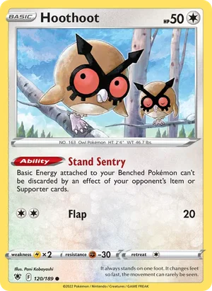 Hoothoot 120/189