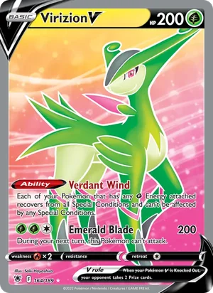 Virizion V 164/189