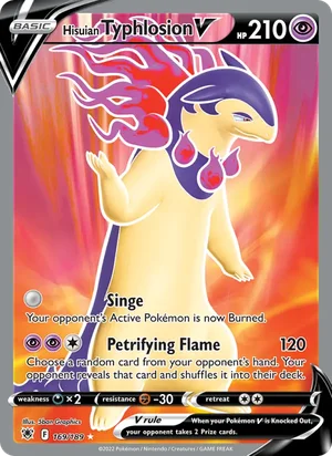 Hisuian Typhlosion V 169/189