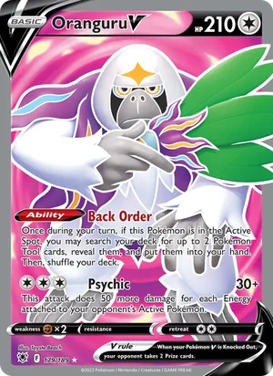 Oranguru V 179/189