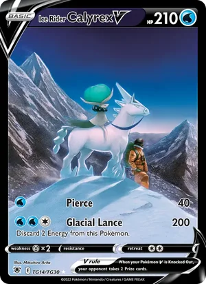 Ice Rider Calyrex V TG14