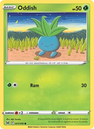 Oddish 1/196