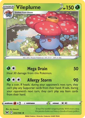 Vileplume 3/196