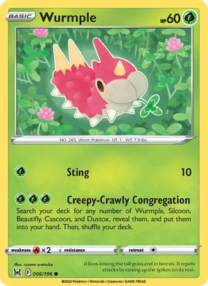 Wurmple 6/196
