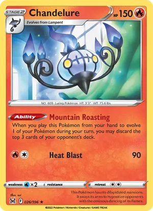 Chandelure 26/196