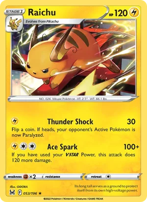 Raichu 53/196