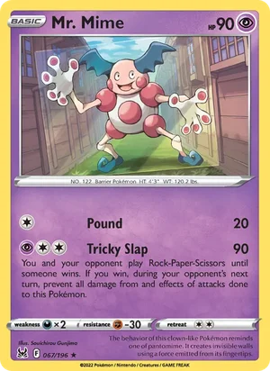 Mr Mime 67/196
