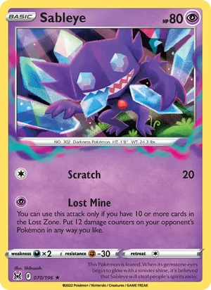 Sableye 70/196