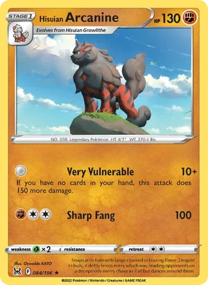 Hisuian Arcanine 84/196