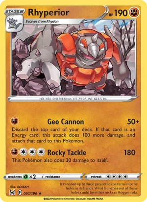 Rhyperior 91/196