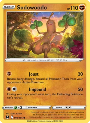 Sudowoodo 94/196
