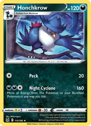 Honchkrow 115/196