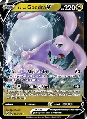 Hisuian Goodra V 135/196