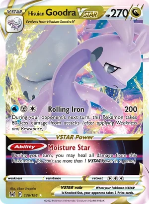 Hisuian Goodra VSTAR 136/196