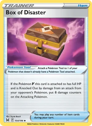 Box of Disaster, Lost Origin 154