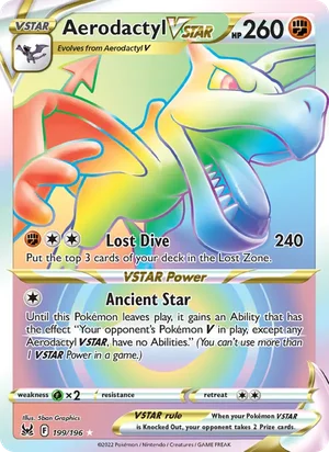 Aerodactyl VSTAR 199/196