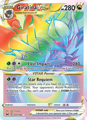 Giratina VSTAR 201/196
