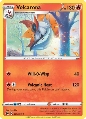 Volcarona 25/159