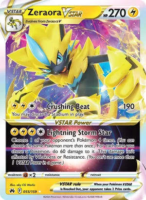 Zeraora Vstar 55/159