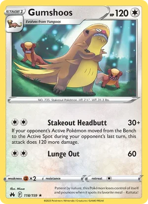 Gumshoos 118/159