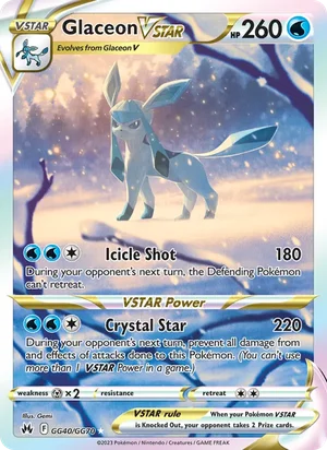 Glaceon VSTAR GG40