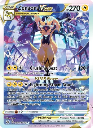 Zeraora VSTAR GG43