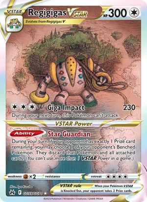 Regigigas VSTAR GG55