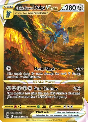 Origin Forme Dialga VSTAR GG68
