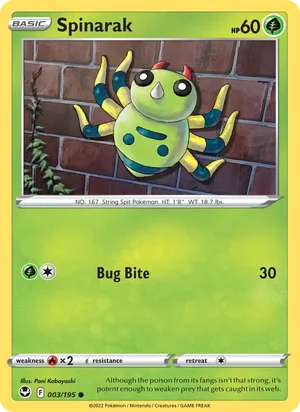 Spinarak 3/195