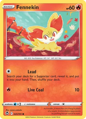 Fennekin 25/195
