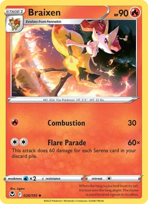 Braixen 26/195