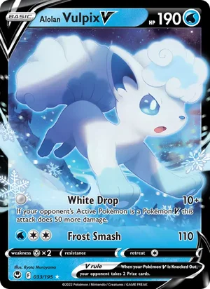 Alolan Vulpix V 33/195