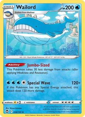 Wailord 38/195