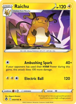 Raichu 50/195