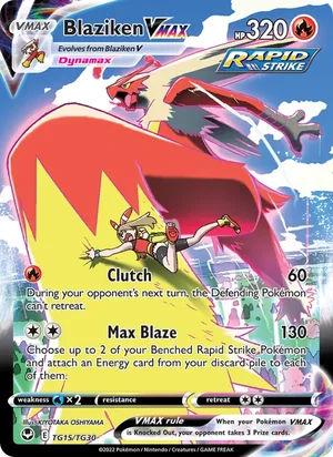 Blaziken VMAX TG15