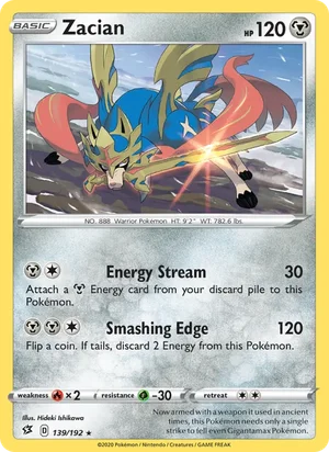 Zacian 139/192
