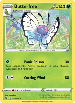 Butterfree 3/192