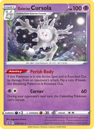 Galarian Cursola 79/192
