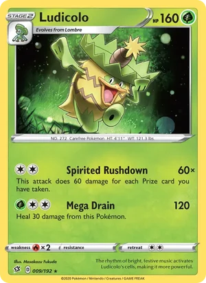 Ludicolo 9/192