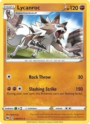 Lycanroc 30/73