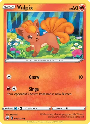 Vulpix 6/73