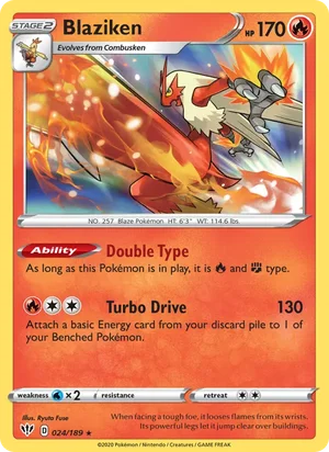 Blaziken 24/189