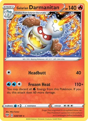 Galarian Darmanitan 28/189