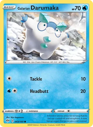 Galarian Darumaka 43/189