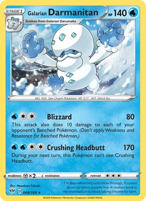 Galarian Darmanitan 44/189